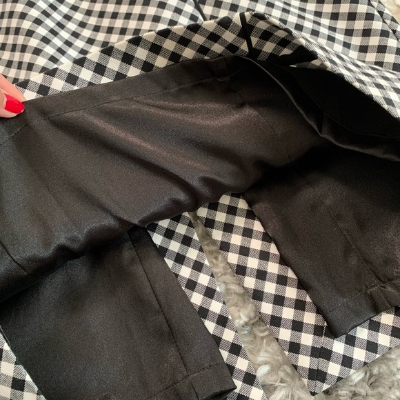 White House Black Market Black & White Gingham Dress Size 0 - Picture 6 of 17